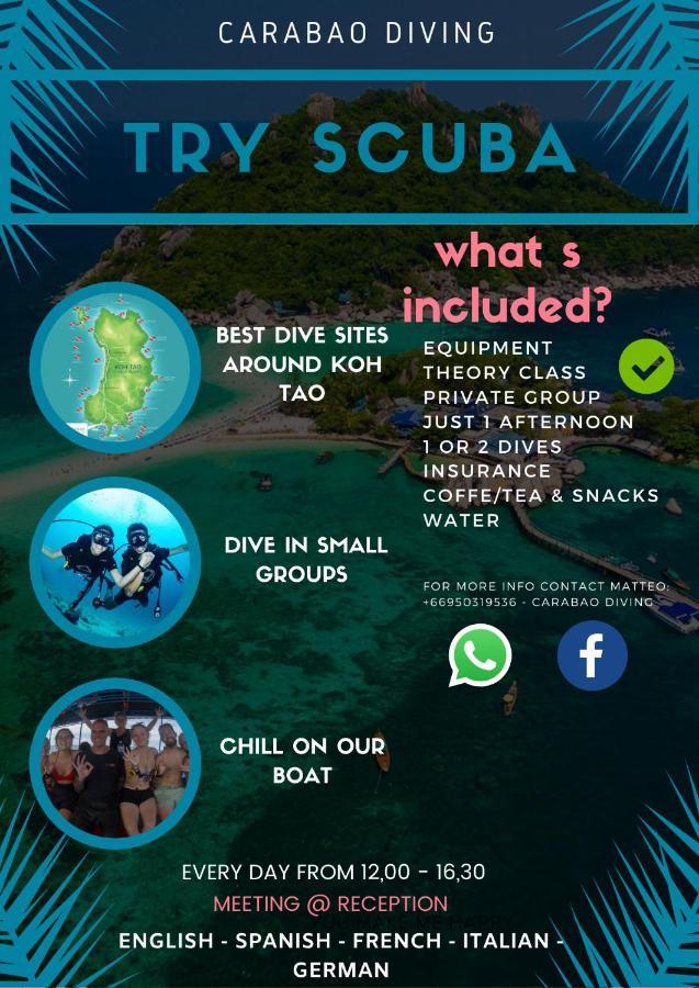 Carabao Diving Koh Tao Hotel Екстериор снимка